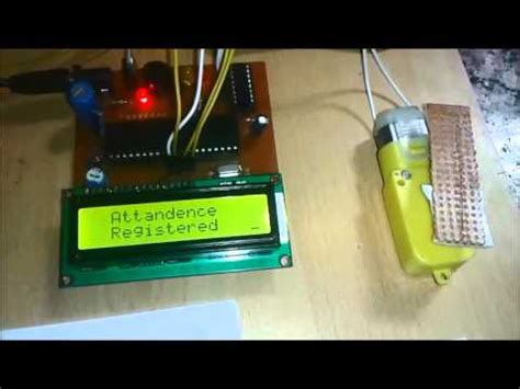 rfid based attendance system using 8051 microcontroller wiki|rfid attendance ppt.